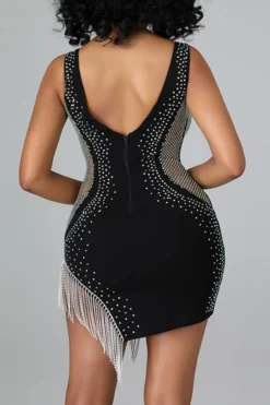 Rhinestones Party Tassels Mini Dress 15 Rhinestones Party Tassels Mini Dress -Prettytina C21092206 BK 4 49acf439 3019 4624 84ed 8151fe08060b