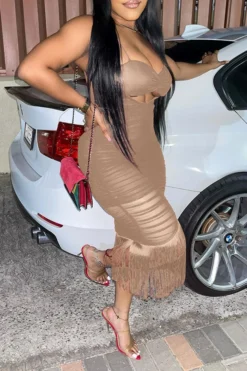 Solid Color On-trend Tassel Cutout Midi Dress -Prettytina C22030738 KH 2 09bfcd4f 98f9 412c 8944 4009d044e24d