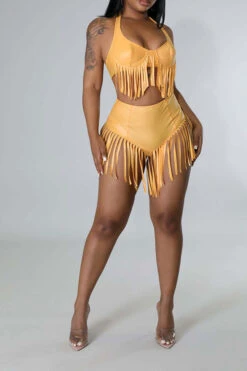 Solid Color Glamorous Tassel Bikini 18 Solid Color Glamorous Tassel Bikini -Prettytina C22041153 YE 3 084f262e b2f6 41cb a5a1 6171d6e70d63