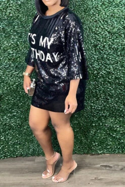 Sequined On-trend Mini Dress -Prettytina C22061321 BK 2 f48df824 30e7 48a8 9e9e 7d8fe64501a9