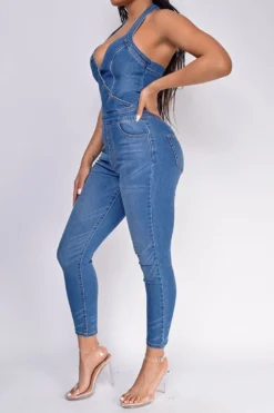 Denim On-trend Backless Jumpsuit -Prettytina C22080916 BL 3 0389ef71 0dec 49d7 a702 50e77fbc6fae