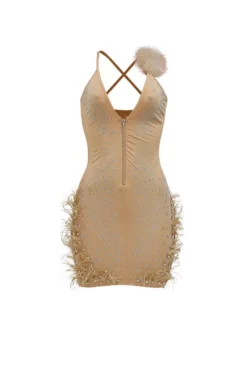 Rhinestone Party Fluffy Midi Dress 9 Rhinestone Party Fluffy Midi Dress -Prettytina C22081960 AP 4 e9b4780b 3a9b 4aa1 af69 ae51e2cd496a