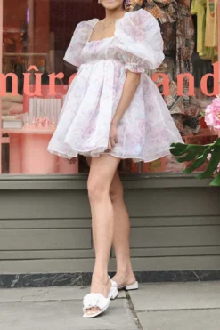 Floral Print Girly Princess Mini Dress 26 Floral Print Girly Princess Mini Dress -Prettytina C22081968 R2 5 b026d9e5 d645 4097 b7ce d62fde4f33ee