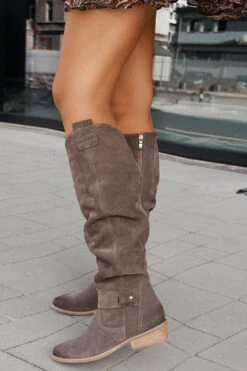 Solid Color Nautical Zip Through Boots 21 Solid Color Nautical Zip Through Boots -Prettytina C22083046 CO 3