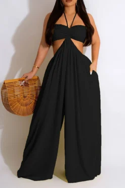 Solid Color Rocking Open Back Wide Leg Jumpsuit 8 Solid Color Rocking Open Back Wide Leg Jumpsuit -Prettytina C23021535 BK 1 2ddabe15 c6f1 4ea9 8d94 dfaf15b31f27