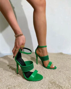 Color Block Classic Ankle Strap Sandals 28 Color Block Classic Ankle Strap Sandals -Prettytina C23062882 GR 4