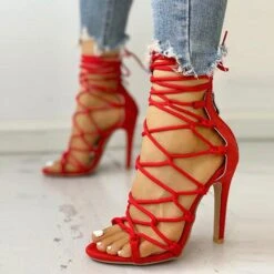 Solid Color Chic Lace-Up Knotted Stiletto Sandals 18 Solid Color Chic Lace-Up Knotted Stiletto Sandals -Prettytina H21040120 6 76dcbe8d b109 490a afd9 ab683230c5c4
