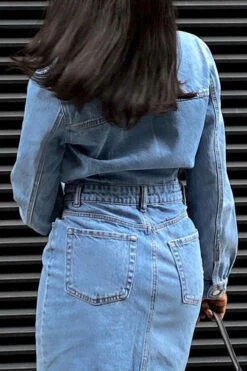 Blue Lapel Casual Button Down Denim Mini Dress 7 Blue Lapel Casual Button Down Denim Mini Dress -Prettytina H21090713 BL 4 413775cb 9add 4059 b98b 00ce0bae76c1