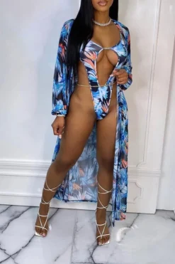 Floral Print Beachy Cutout Three Pieces -Prettytina H22050352 BL 3 ff40ce0e 8288 4880 aea2 29bb103d83a9