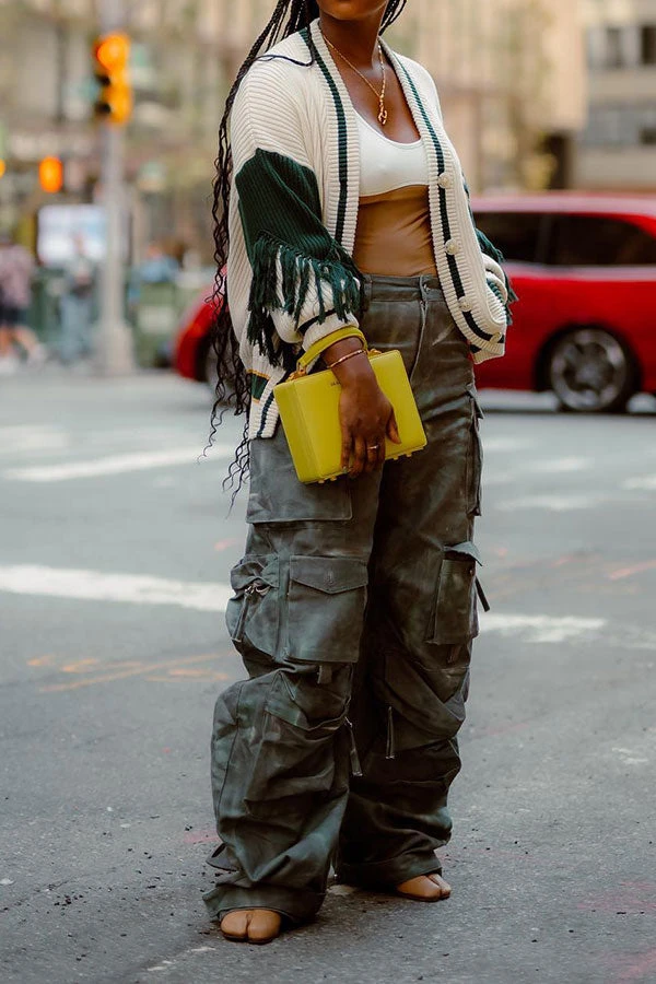 Tie Dye Punk Multi Pocket Jeans 3 Tie Dye Punk Multi Pocket Jeans - Image 3