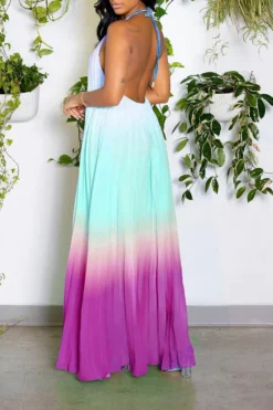 Gradient Simple Backless Flowy Pleated Maxi Dress -Prettytina H23032074 PU 3 2a5bd0a5 f77d 444e 9e0d b7ee1a8a3cbb