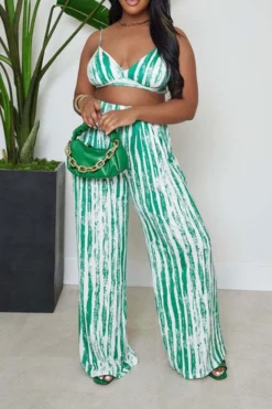 Tie Dye Striped Stylish Wide Leg Pant Suit -Prettytina H23060271 GR 1 b9d9afb2 55a3 4481 b35d bcbf0d6f426e