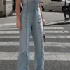 Gradient Undeniable Bandeau Denim Jumpsuit