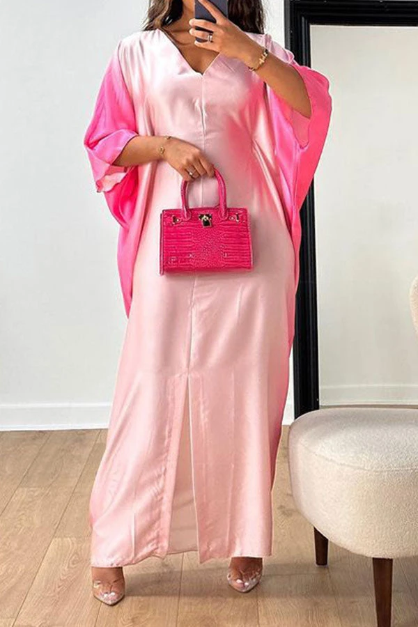 Gradient Undeniable High Split Maxi Dress 1 Gradient Undeniable High Split Maxi Dress