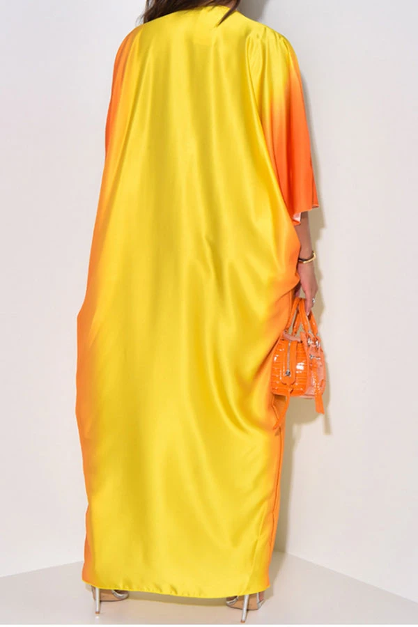 Gradient Undeniable High Split Maxi Dress 9 Gradient Undeniable High Split Maxi Dress - Image 9