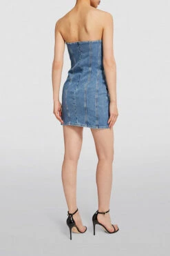 Patchwork Flower Unique Swing Denim Mini Dress -Prettytina HP2305171 BL 2 13ebd6eb 2eeb 48a6 9db6 465067a8bca2